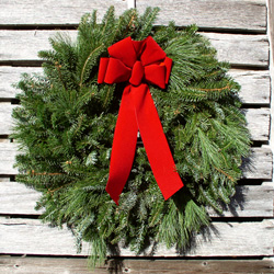 Mixed Greens Wreath